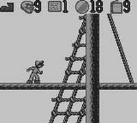 une photo d'Ã©cran de The Pagemaster sur Nintendo Game Boy